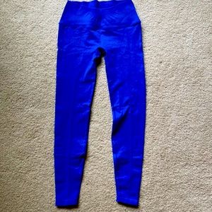 Softest Bright Royal Blue Free People Movement yoga pants XS/S